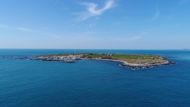 韩国济州岛加帕多岛/西浦道视频素材