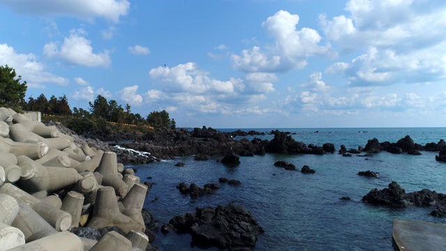 海景/济州岛，韩国视频素材