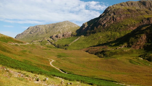 Glen Coe，苏格兰高地，英国视频素材