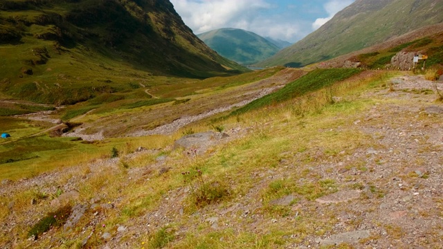 Glen Coe，苏格兰高地，英国视频素材