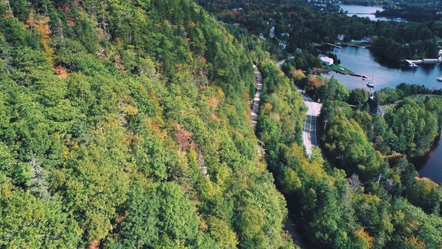 沿海高速公路开车视频素材