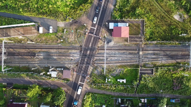 飞越铁路轨道，视频下载