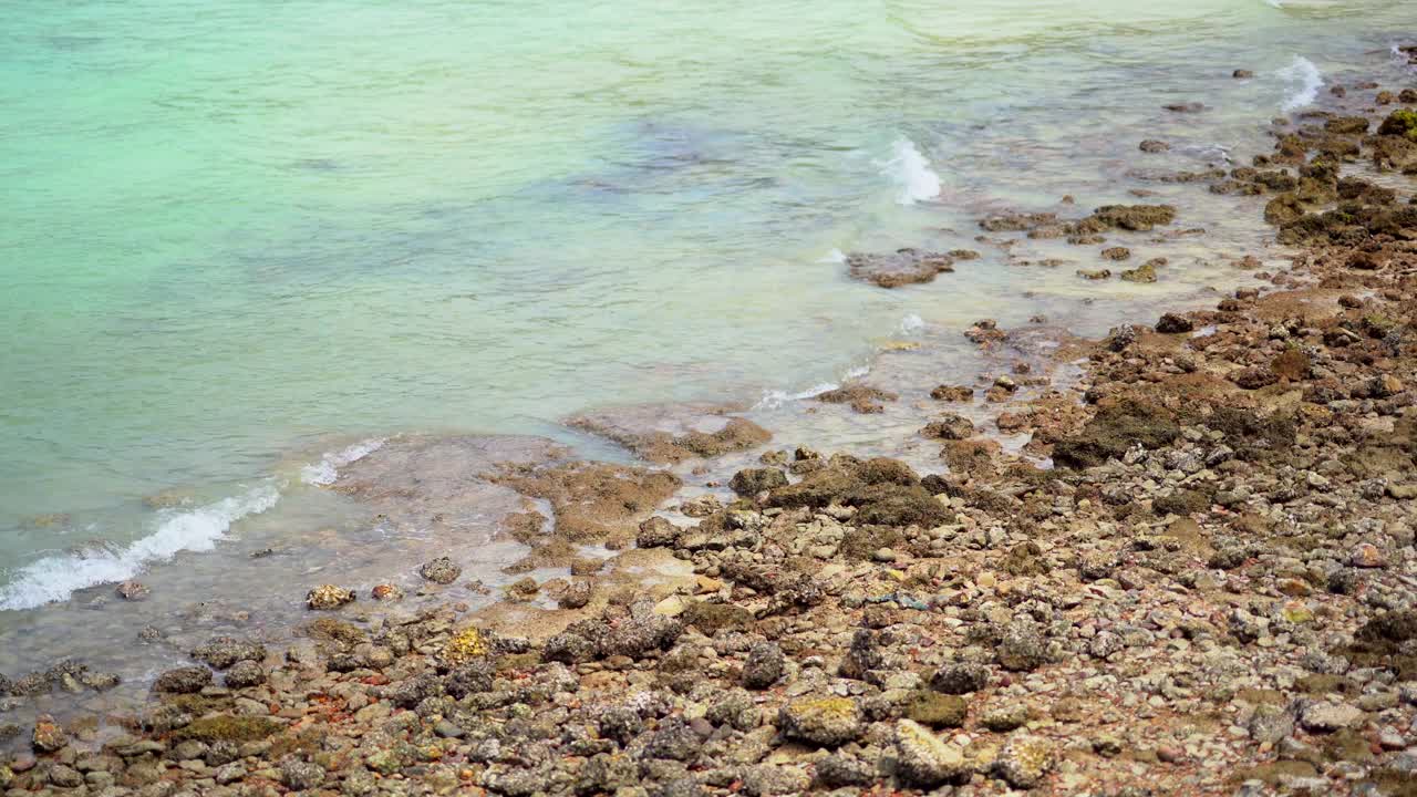 碧水海岸，大自然视频素材