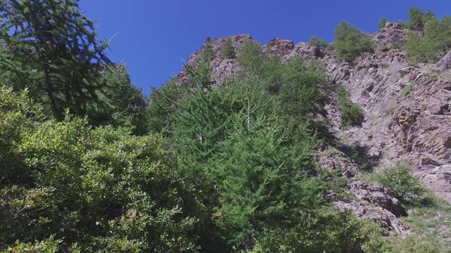 山徒步旅行视频素材