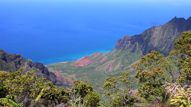 卡拉劳瞭望台，纳帕里海岸州立荒野公园视频素材