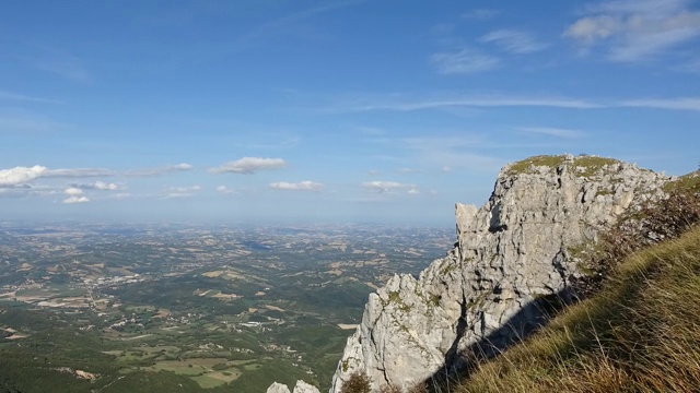 时光流逝，云和山，全景视频素材