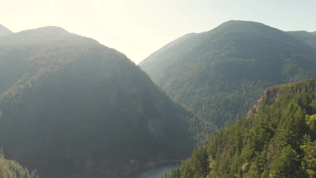 美丽的加拿大自然景观视频素材