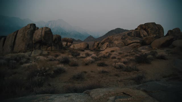 阿拉巴马山日出加州视频素材