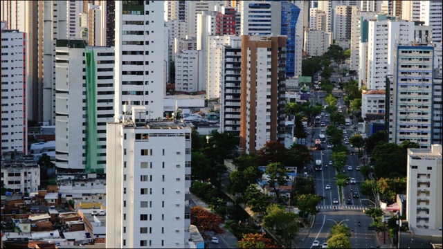 Boa Viagem住宅区全景视频素材