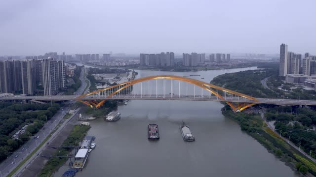 广东佛山的城市景观视频素材