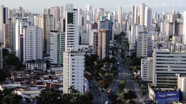 Boa Viagem住宅区全景视频素材