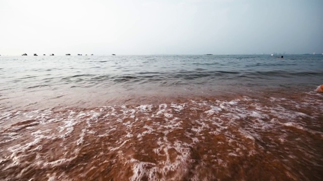 亚洲的热带海洋和岩石视频素材