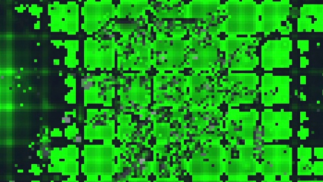 数字故障叠加效果视频素材