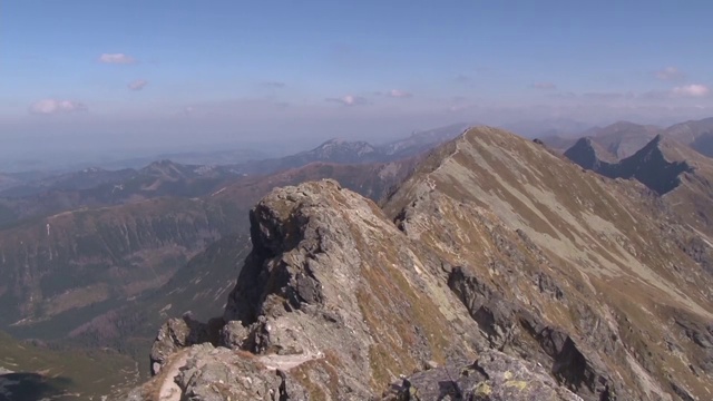 塔特里山 - 山峰视频素材