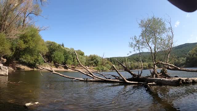 湖时间流逝视频素材