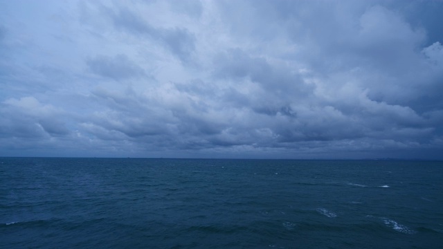 黄昏的海景视频素材