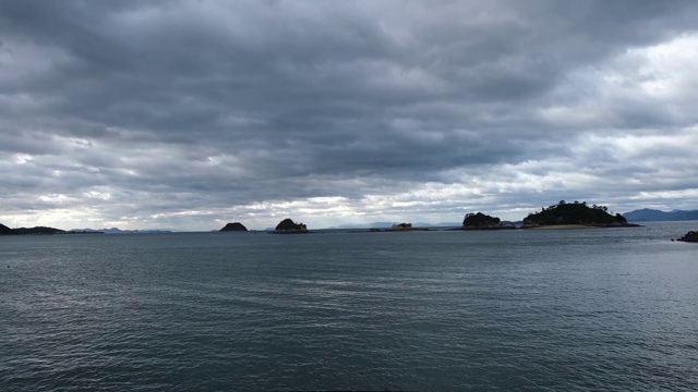 日本的许多岛屿视频素材