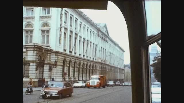 1969年英国伦敦街景60年代2视频素材