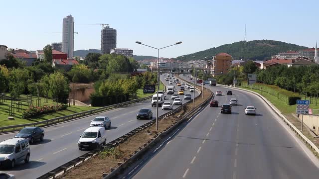 交通汽车道路城市视频素材