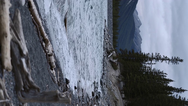 上卡纳斯基湖的湖岸视频素材