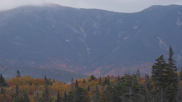 拉斐特山和林肯山视频素材