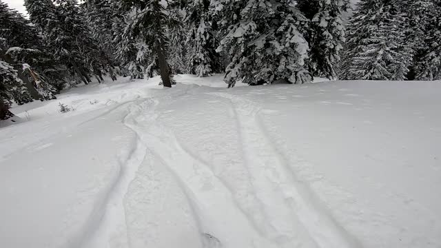 滑雪的第一人称视角视频下载