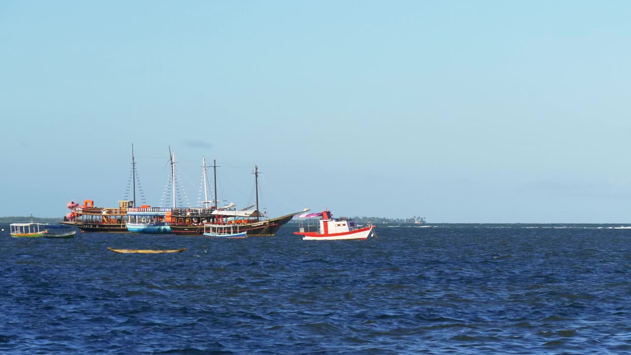 巴西Bahia, Porto Seguro视频素材