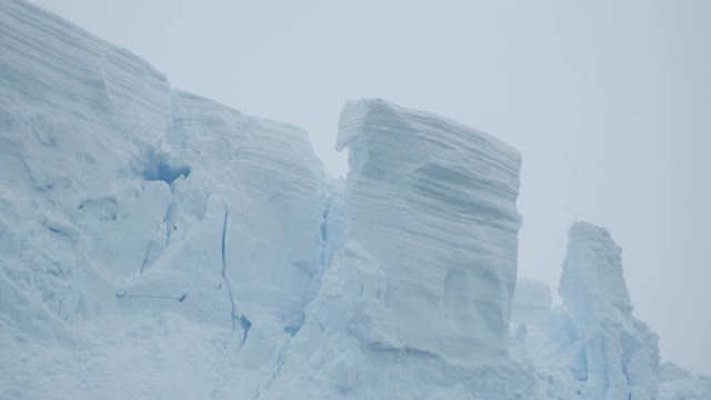 南极洲——冰川视频素材