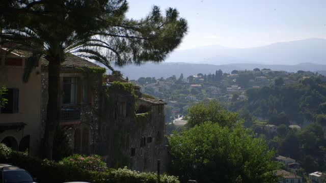 在Côte d'Azur，法国古色古香的房子视频素材