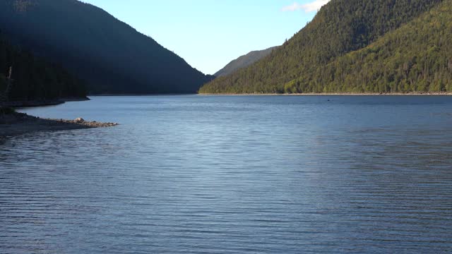 Lac Matane视图视频素材