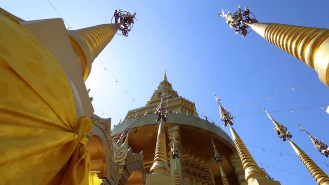 Wat Pa Sawang Bun(泰国名字)，500峰宝塔，美丽的风景和练习冥想的地方，Saraburi，泰国，2020年11月10日。视频素材