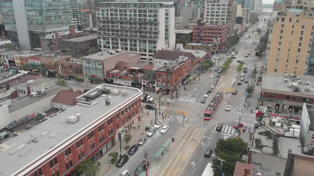 多伦多的Spadina大街视频素材