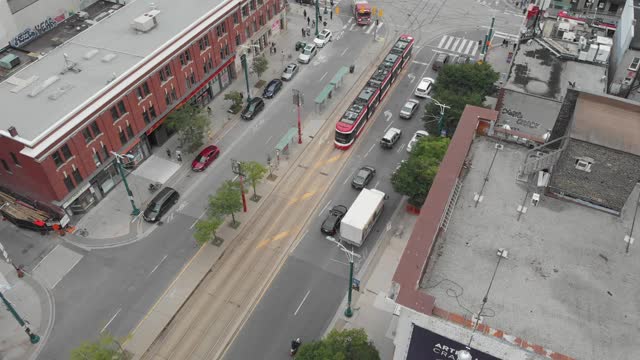 多伦多Spadina大街的景色视频素材