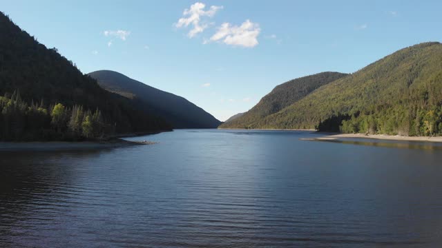 Lac Matane视图视频素材