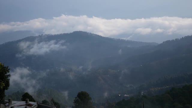 喜马拉雅山谷视频素材