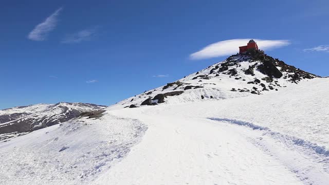 内华达山脉格拉纳达西班牙全景景观视频素材