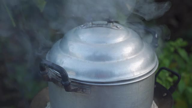 当地的电饭煲视频素材