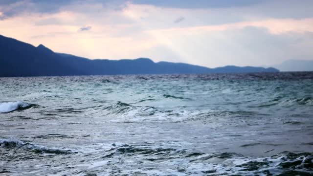 大海和海浪视频素材