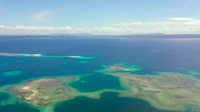 英属群岛。 Surigao Del Sur, 棉兰老岛, 菲律宾视频素材