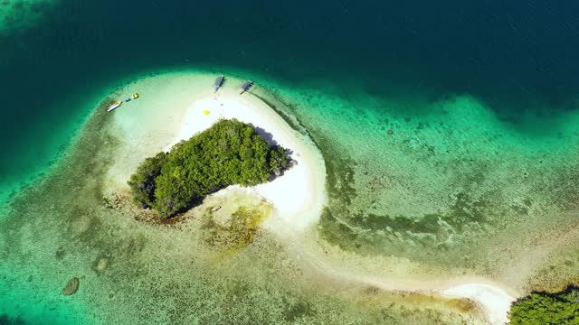 英属群岛。 Surigao Del Sur, 棉兰老岛, 菲律宾视频素材