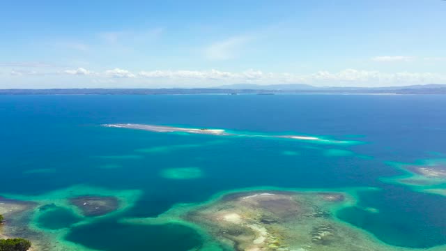 英属群岛。 Surigao Del Sur, 棉兰老岛, 菲律宾视频素材