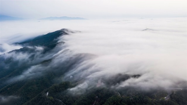 云海山/京畿道，韩国视频素材