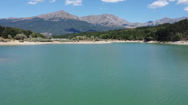 阿布鲁佐湖斯坎德雷洛视频素材