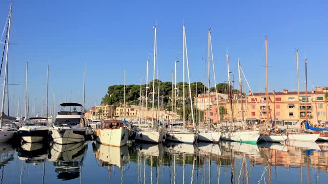 Sanary sur Mer 码头视频素材