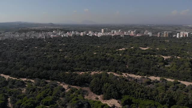 Guardamar del Segura住宅鸟瞰图，西班牙视频素材