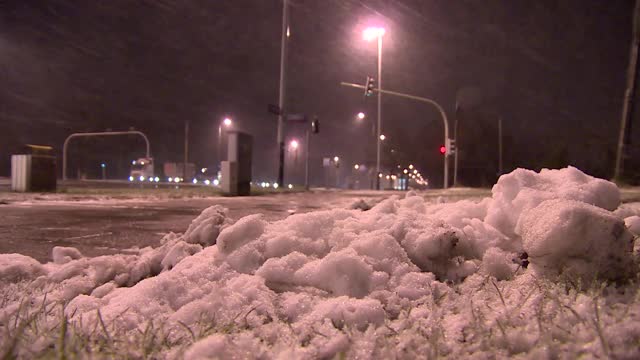 暴风雪视频素材