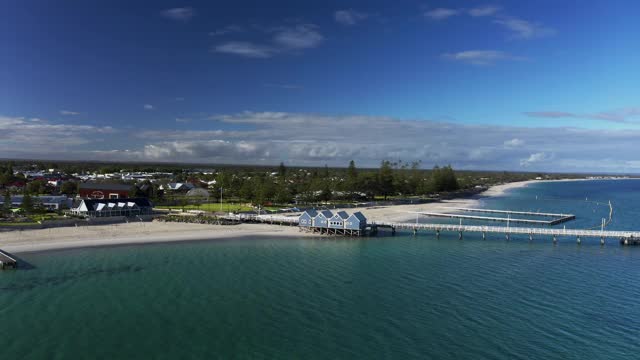 珀斯Busselton码头视频素材