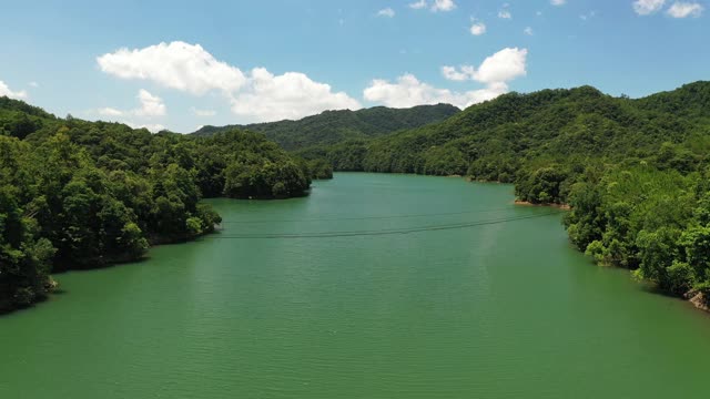 中国江西庐山西海风景区视频素材