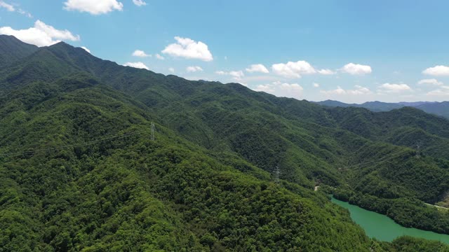 中国江西庐山西海风景区视频素材