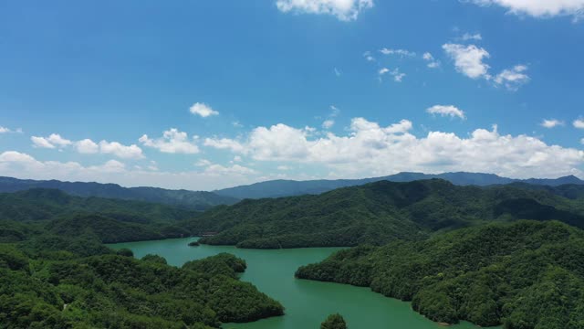 中国江西庐山西海风景区视频素材